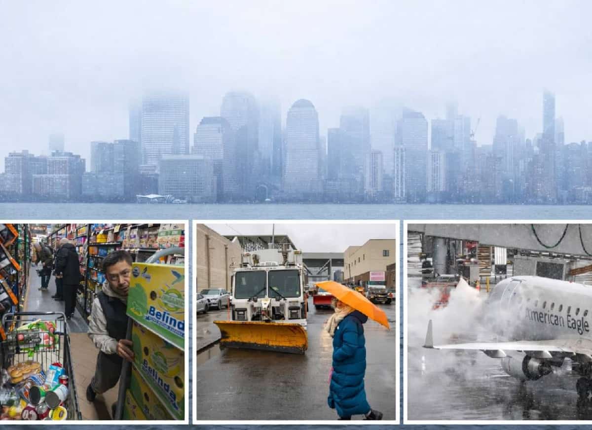 עיר קפואה: סופת שלגים היסטורית עומדת לשתק את ניו יורק